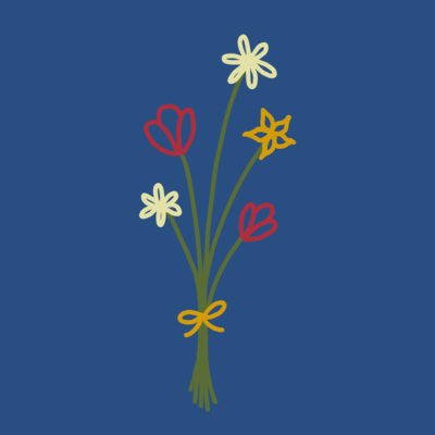 Thread & Supply Wildflowers Illustration