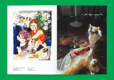Social Distancezine Spread – Antoinette Wysocki and Nellie Veitenheimer