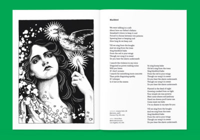 Social Distancezine Spread – ArcanePath and Alicia Blue
