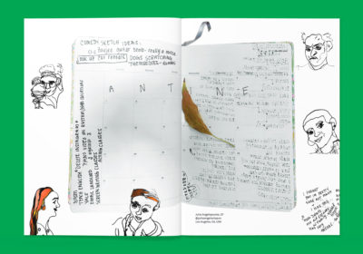 Social Distancezine Spread – Julia Angelopoulos