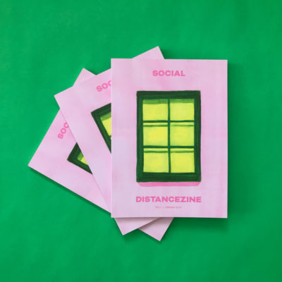 Social Distancezine cover